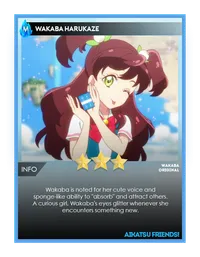 Wakaba Harukaze, Aikatsu!