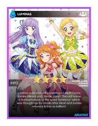 Luminas, Aikatsu!